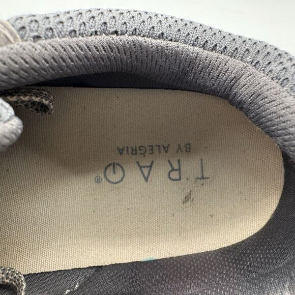 Traq Alegria Qarma Gray Athletic Women's Sneaker TRA-QAR 5053 40 9.5 - Picture 4 of 10